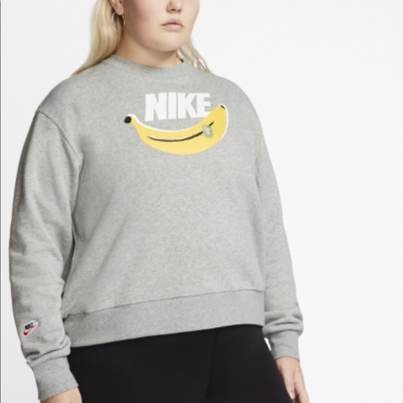nike banana sweatshirt